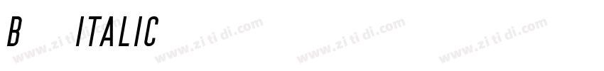 B612 Italic字体转换 B612 Italic字体转换